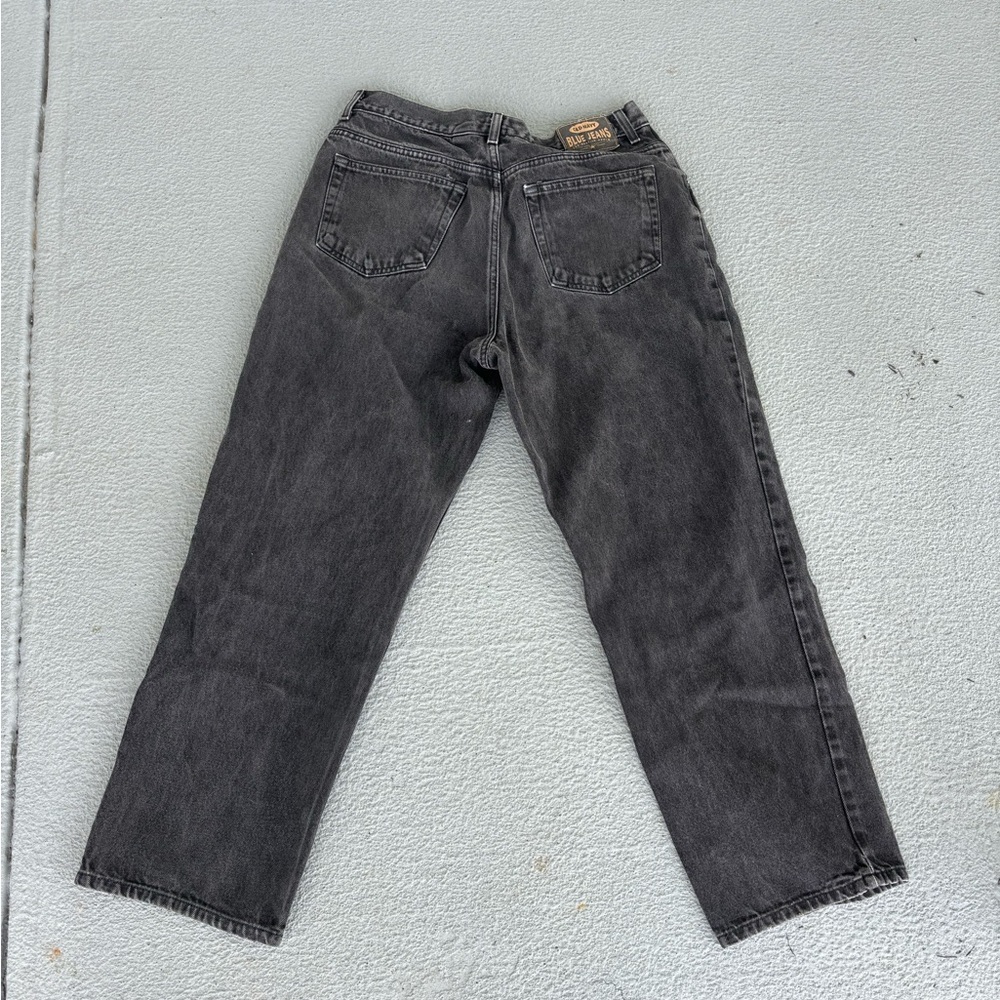 Vintage Old Navy Men’s Blue Jeans Black Denim Relaxed Fit Size 34x30